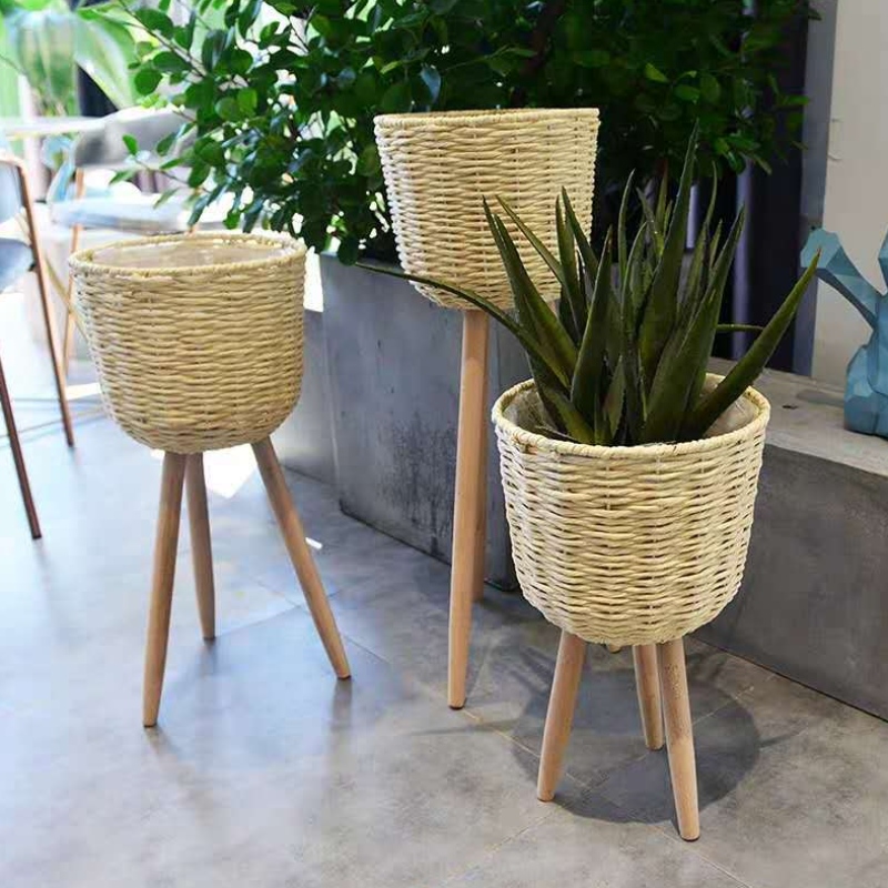 Ensemble de 3 supports de pots de fleurs