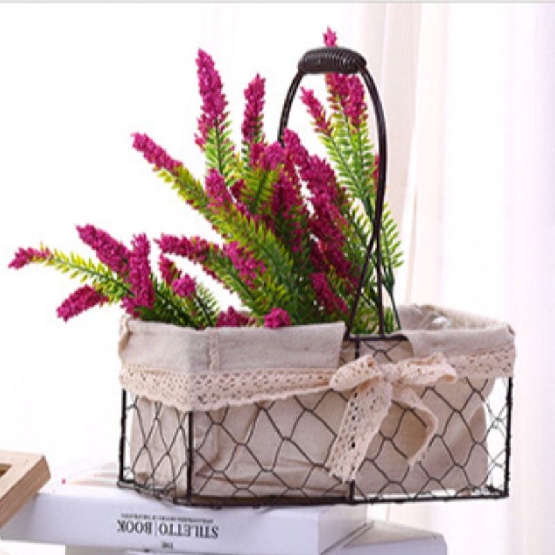 Panier à fil rectangulaire