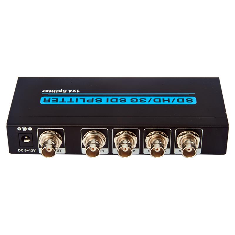 SD / HD / 3G SDI 1x4 SPLITTER Support 1080P