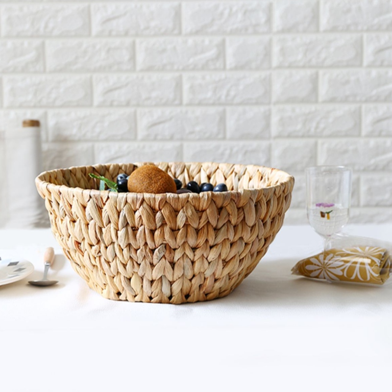 Panier Jacinthe d'eau tissée