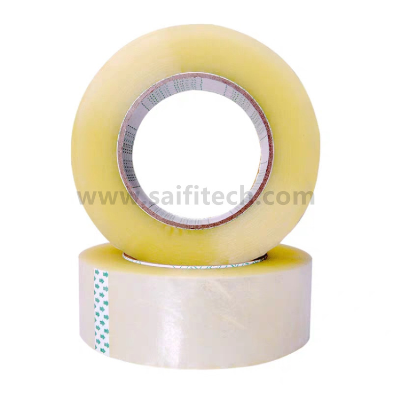 Ruban adhésif transparent acrylique personnalisé BOPP pour le scellage et l'emballage du carton
