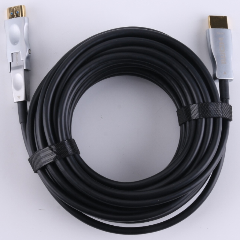 Câble optique AOC amovible à l 'extrémité source HDMI 2,0 - a - D, 15 mètres de long