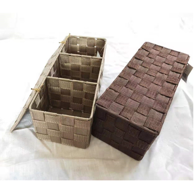 Panier en tissu de décoration