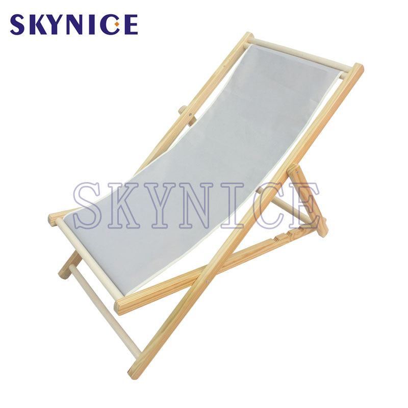 Chaises de plage en bois portables pliables faciles