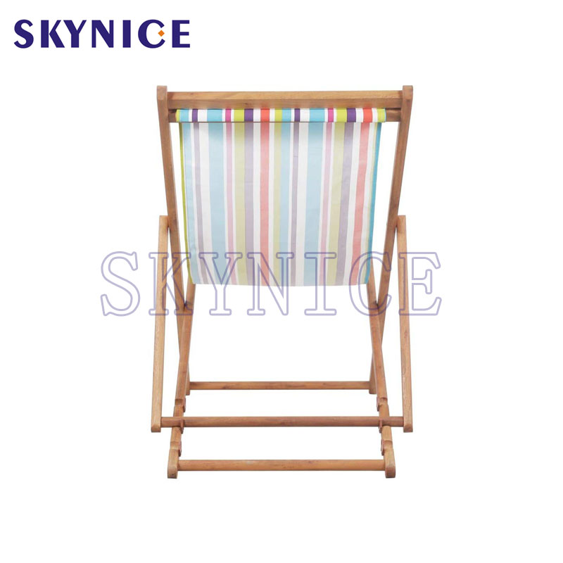 Traditional pliable Wood Room chair Jardin plage