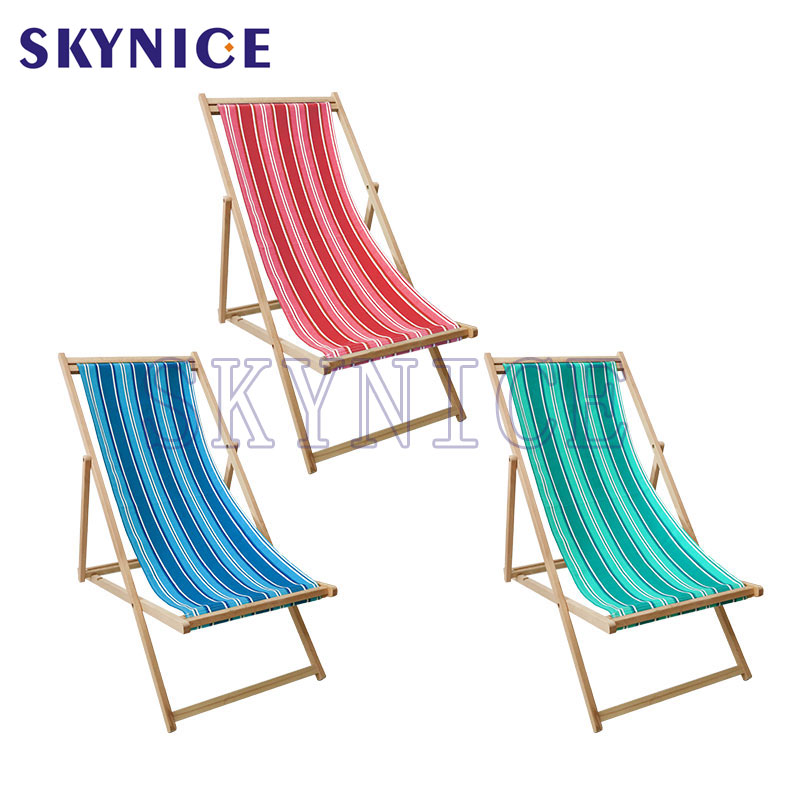 Chaise de plage en bois massif à vendre