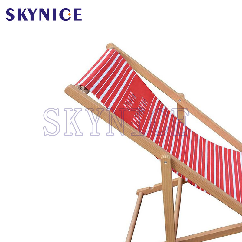 Chaise en bois dur pliable