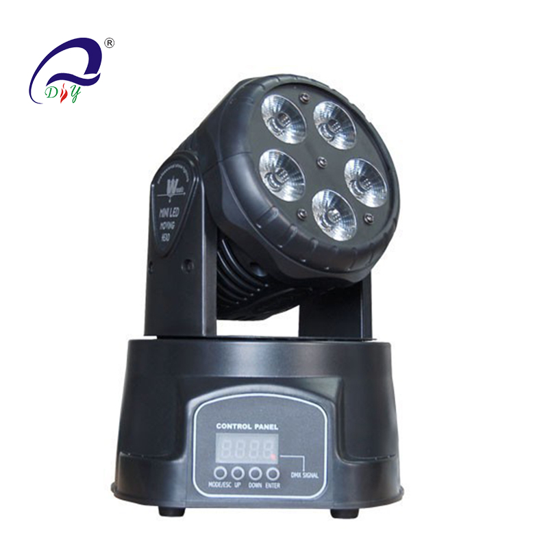 PL - 12 - 5 * 15 W rgbwa LED mini - projecteur mobile