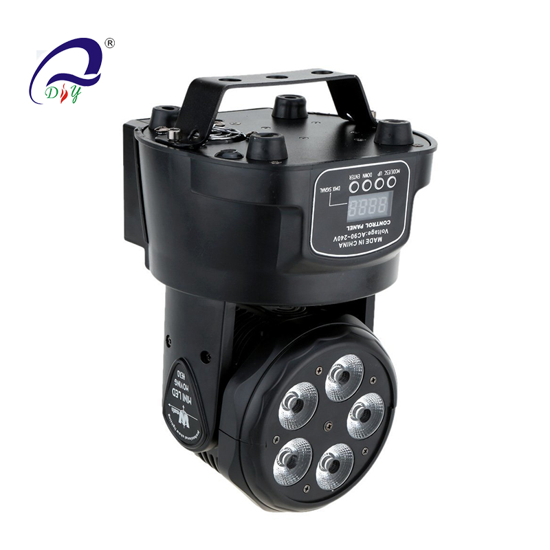PL - 12 - 5 * 15 W rgbwa LED mini - projecteur mobile
