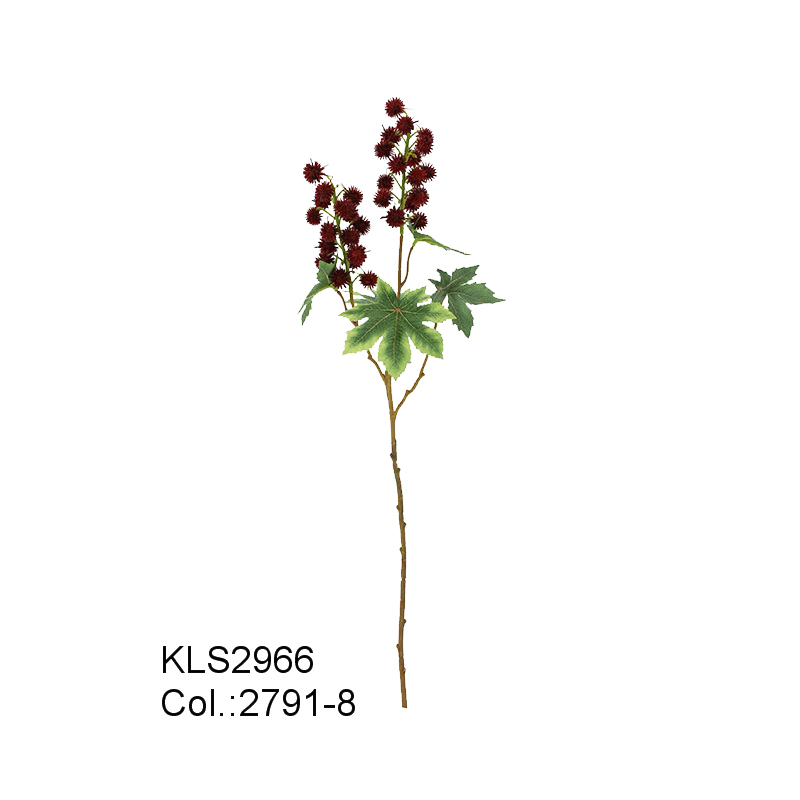 67cm Ricinus Spray \/ 35 têtes