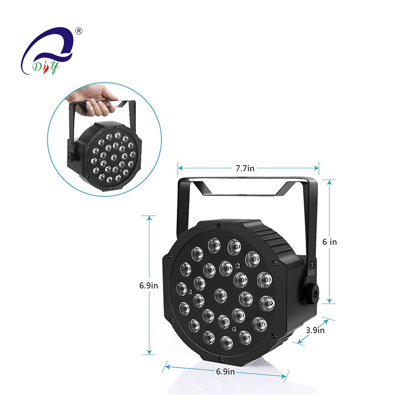 Pl62a 24 pièces 1 W rgbw LED lampes en aluminium Plates
