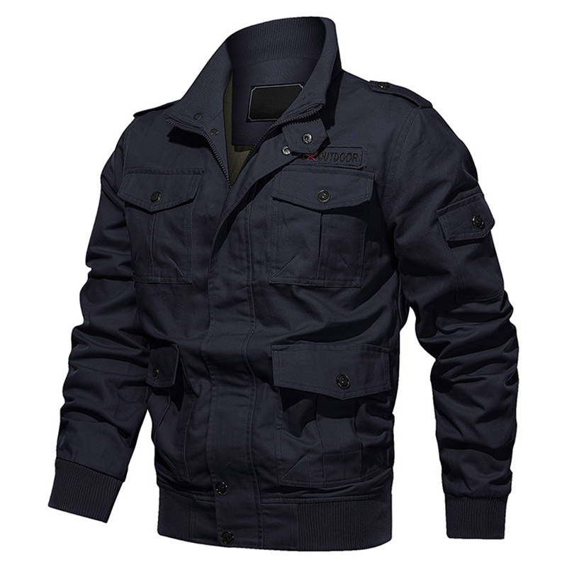 Veste de travail en plein air casual Fashing Pilot Sping manteau bomber veste personnalisée