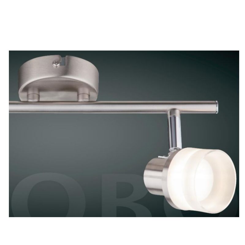 Spot LED haute tension-2, avec abat-jour en plastique cylindrique