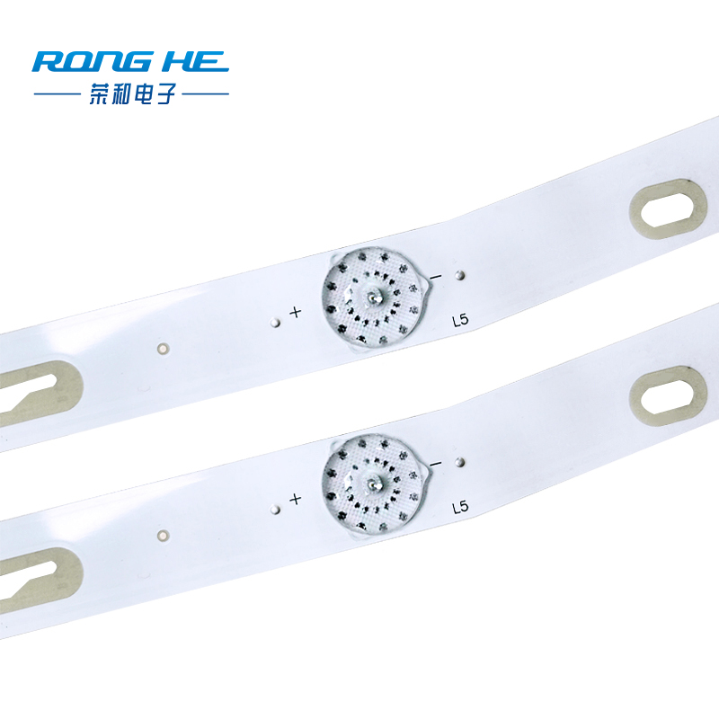 Prix d 'usine MS - l1084, 6 lampes 6V lentilles optiques triangulaires (u) del bandes de rétroéclairage