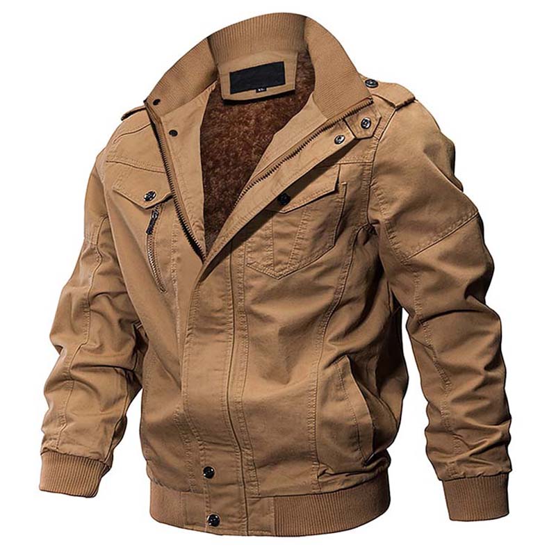 Blouson de pilote épais