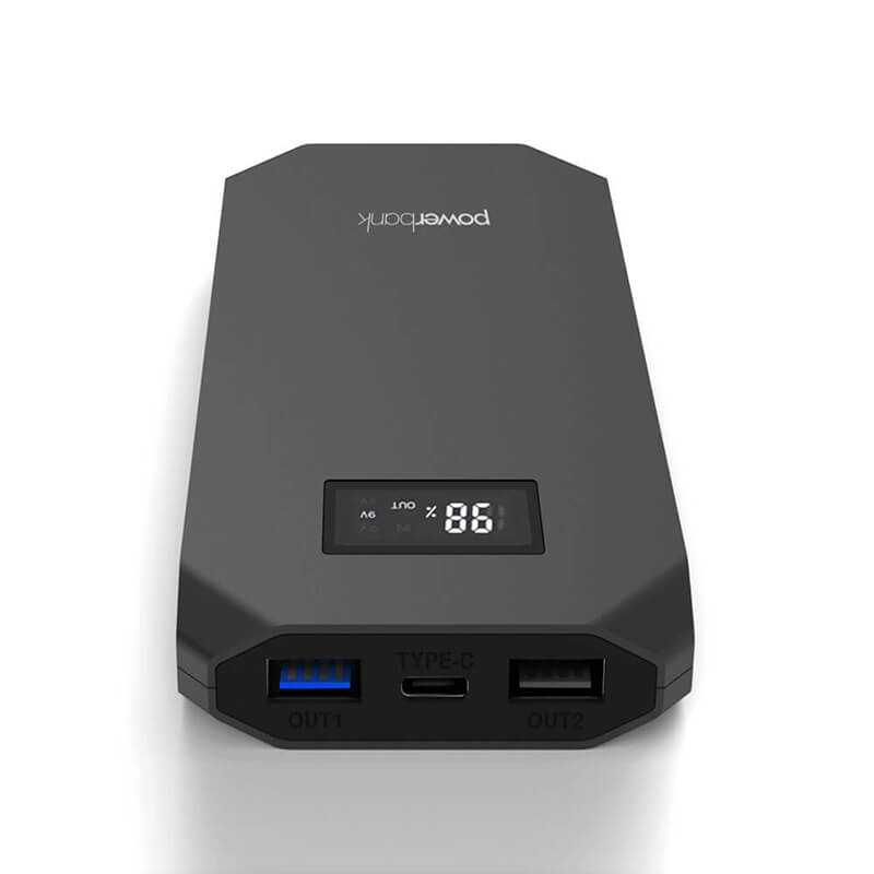 QC pd3.0 Groupe d 'alimentation à charge rapide à 10 000 mm, tous les téléphones portables intelligents sont équipés d' écrans à cristaux liquides.