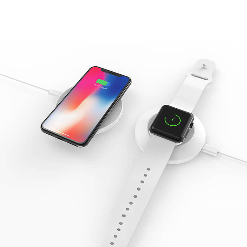 Les deux parties sont chargées pour iPhone et iwatch.