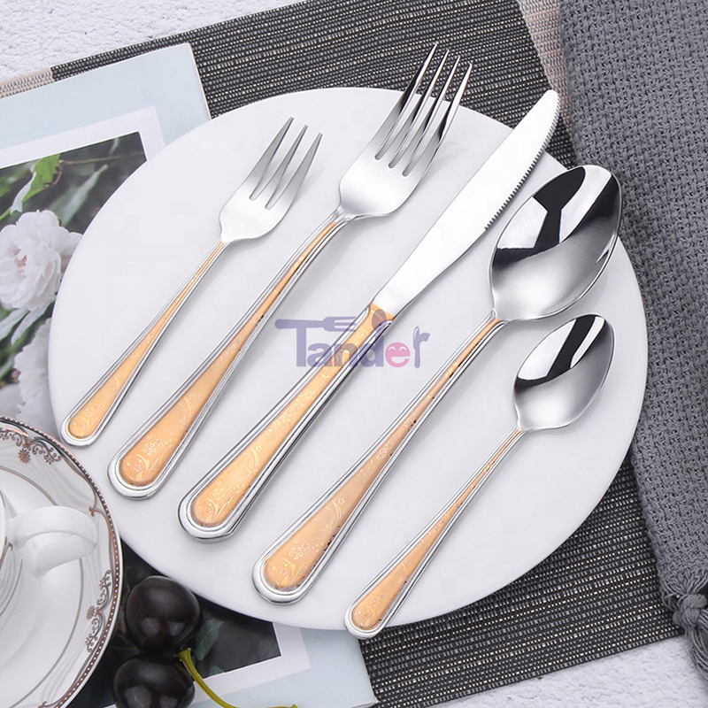 Swiss Home Mirror Polishing laser Stainless Steel Plating Golden Pack