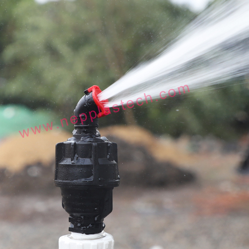 agriculture et jardin système d'irrigation en plastique 360 ​​arroseurs rotateurs