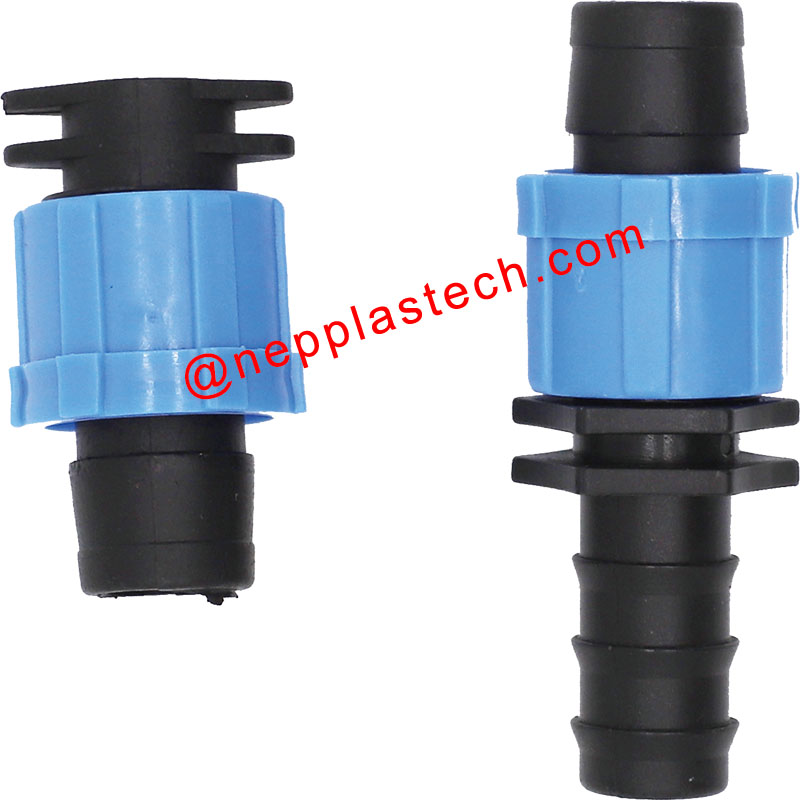 agriculture ferme plante goutte à goutte eau composants d'irrigation Dn16mm goutte à goutte connecteurs