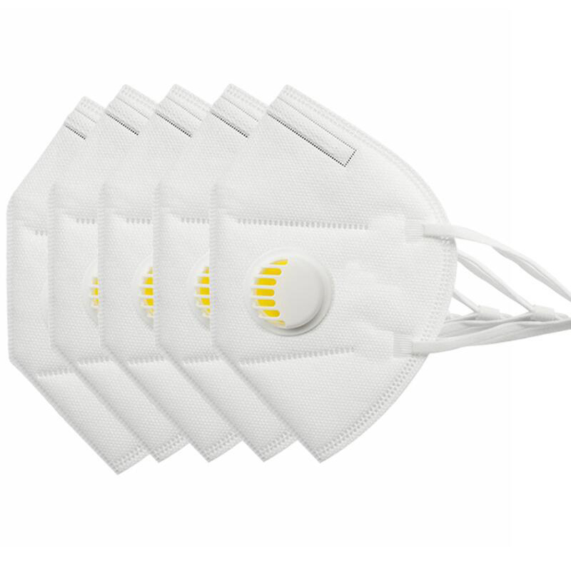 Inventaire Masque de livraison rapide FFP2 KN95 avec masque à valve Masque anti-poussière Masque de protection