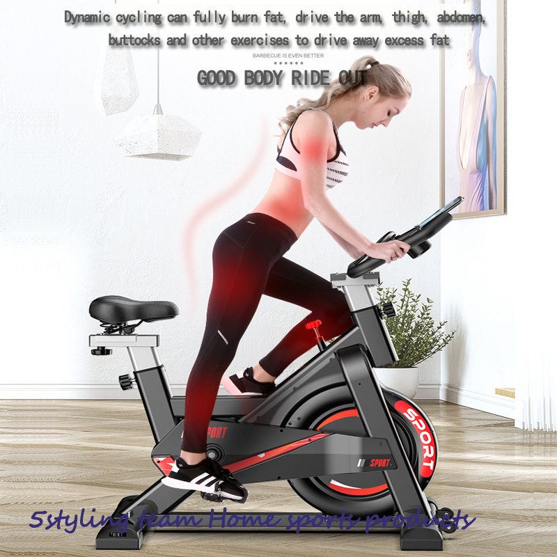 Usine en amont Fourniture transfrontalière d'équipement de fitness pour vélo de sport domestique Vélo d'exercice muet Vélo de sport intérieur