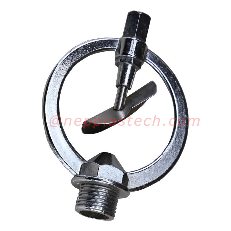 1\/2 pouce en alliage de zinc papillon auto rotation pluie pulvérisation pelouse pulvérisation irrigation et jardinage arrosage arroseurs