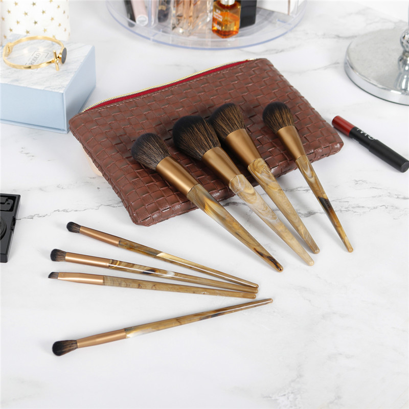BEALUXUR Maquillage Brush Set, Premium Synthetic Face Powder Blush Eyeshadow Brushes Makeup Brush Kit With Cosmetic Bag