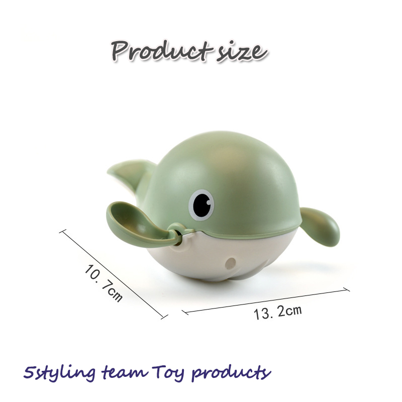 Tiktok bébé bébé douche jouet jouet nager petite tortue jouets pour bébé jouets