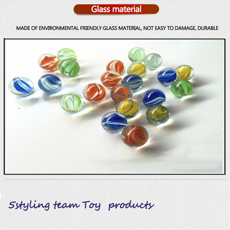 Perles de verre 20 billes de verre ornements artisanat machine de jeu perles de verre jouets pour enfants perles de verre