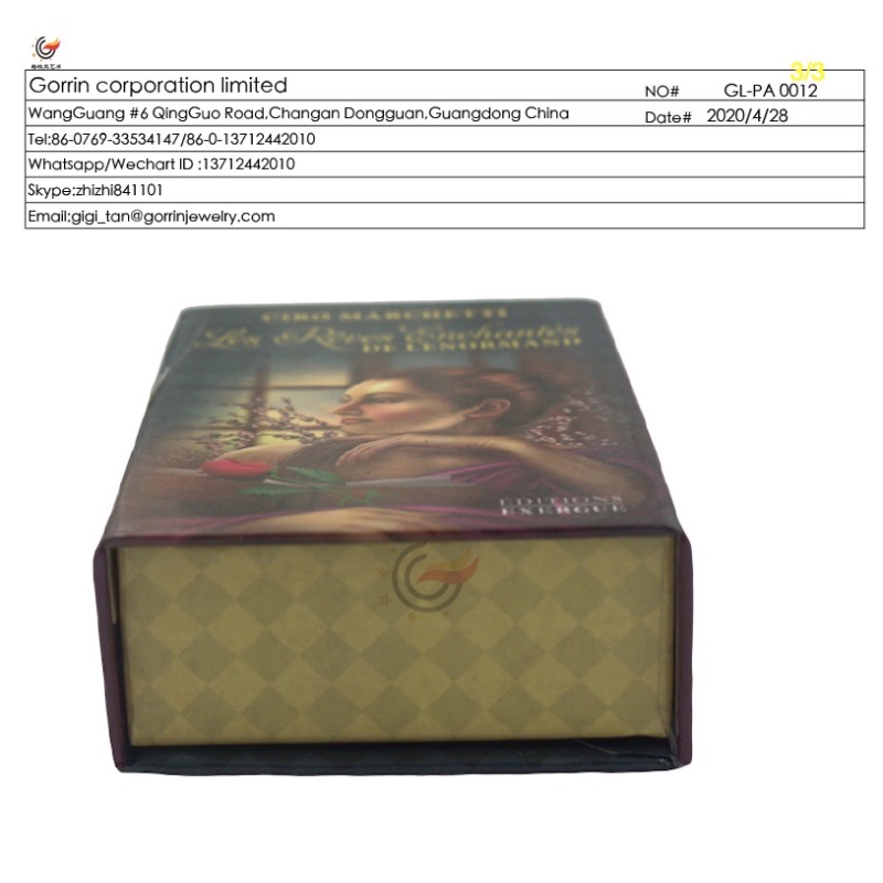 GL-PA0012 coffrets cadeaux parfum