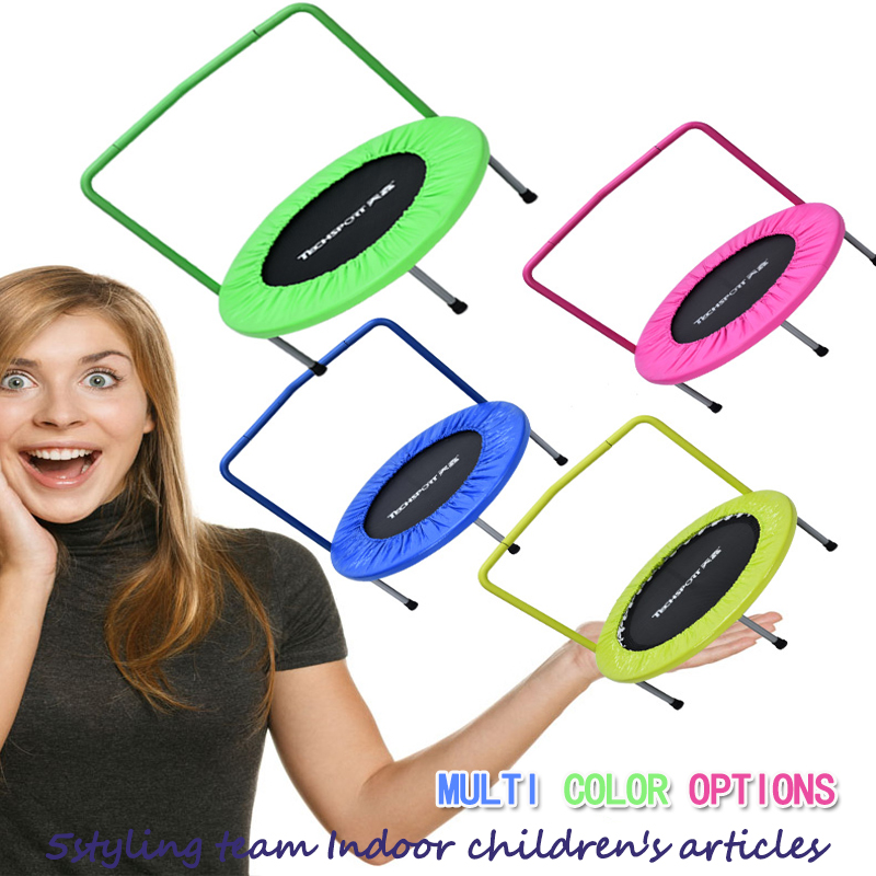 Trampoline pour enfants trampoline domestique trampoline intérieur bébé bungee avec main courante ressort trampoline fabricant vente directe