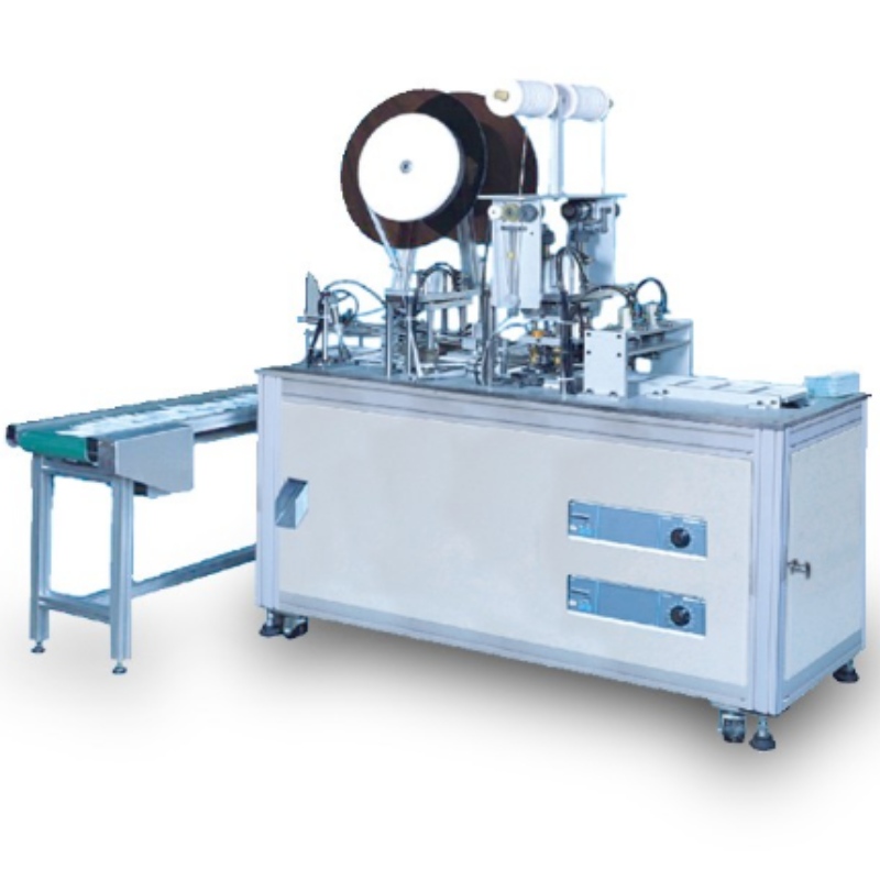 SCPMKZ-15 Masque facial de boucle d'oreille externe d'avion automatique faisant la machine