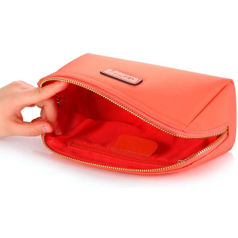 Trousse de maquillage pochette cosmétique pratique - Rouge pastèque