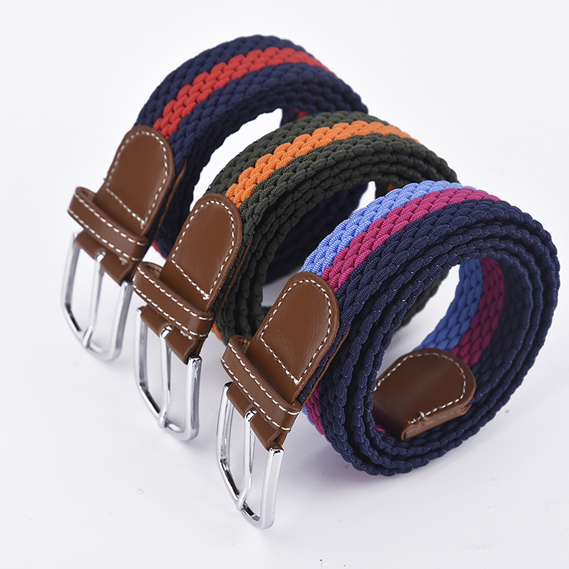 Ceintures en jean extensibles tissées élastiques en tissu extensible pour hommes d'Amazon