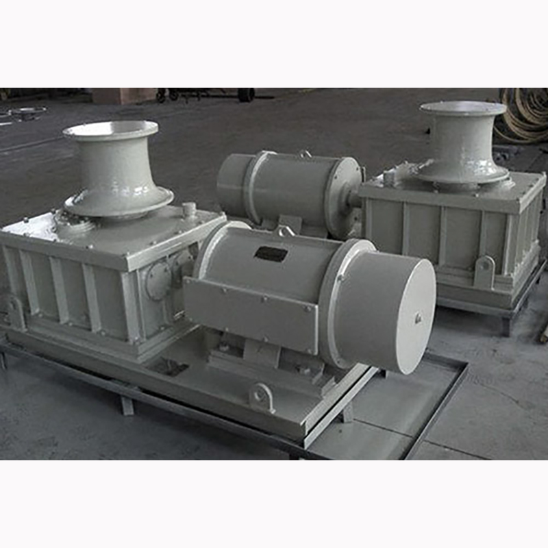 Electric vertical winch