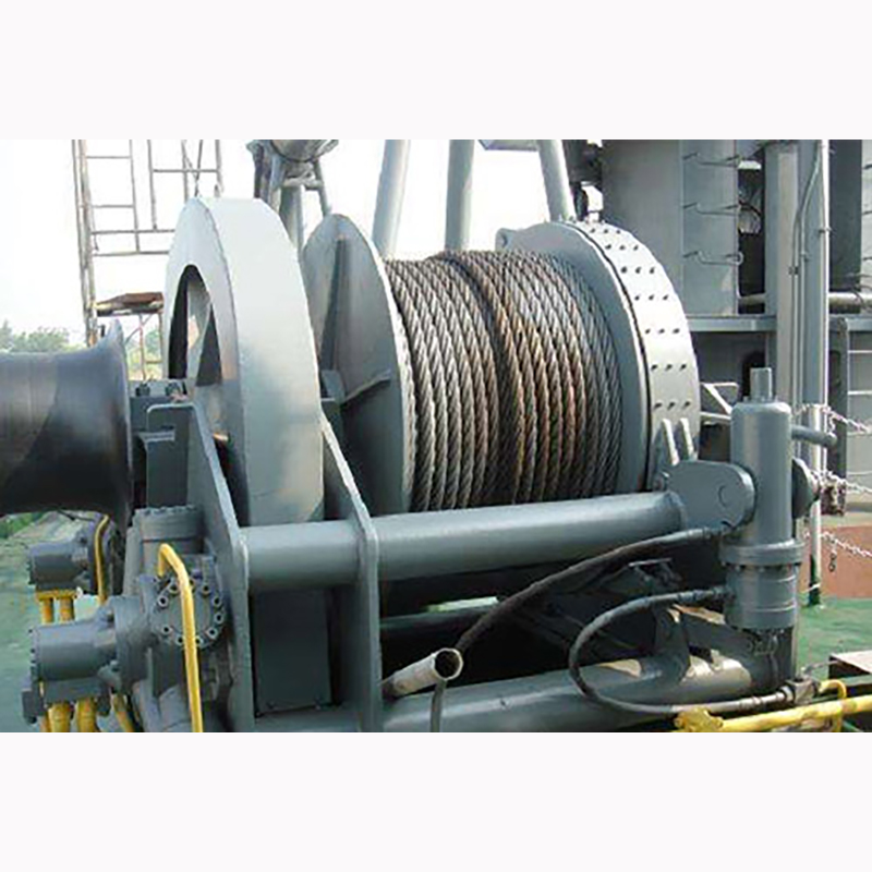 Hydraulic anchor winch