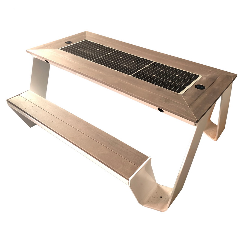 Nouveau banc intelligent solaire de haute qualité de style de mode de conception