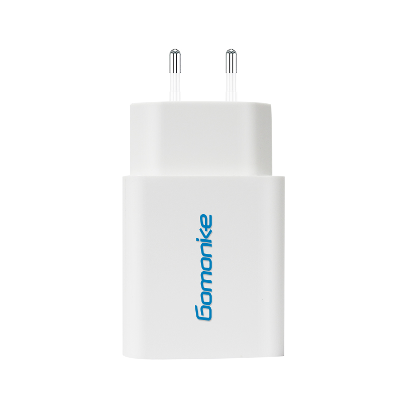 Adaptateur de prise européen, chargeur mural double USB 2.1A compatible avec iPhone, Samsung, LG, téléphones Android