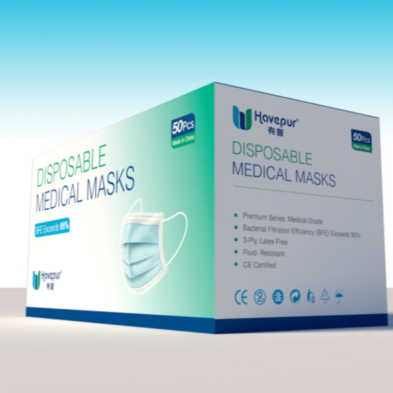 Masque de sécurité sanitaire jetable