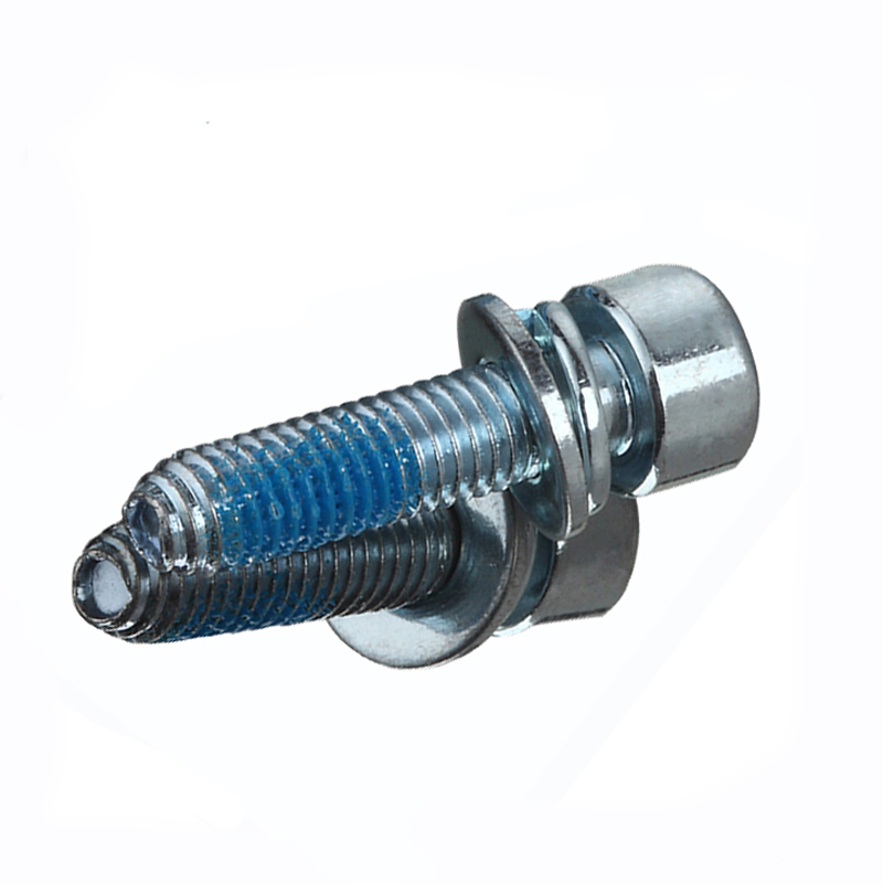 Din912 nylon Blue Zinc six - angle cylindric Head Screw