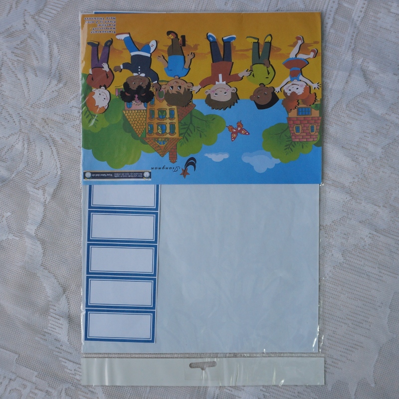 Film de couverture de livre en plastique auto-adhésif transparent collant