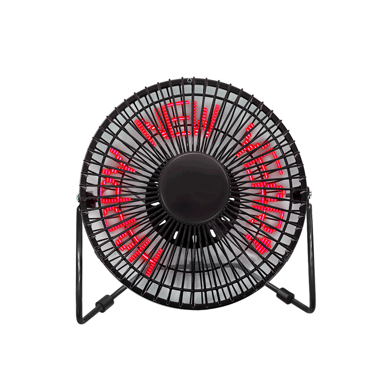 Ventilateur d'affichage d'horloge à LED avec date et heure de température 6 pouces (6B)