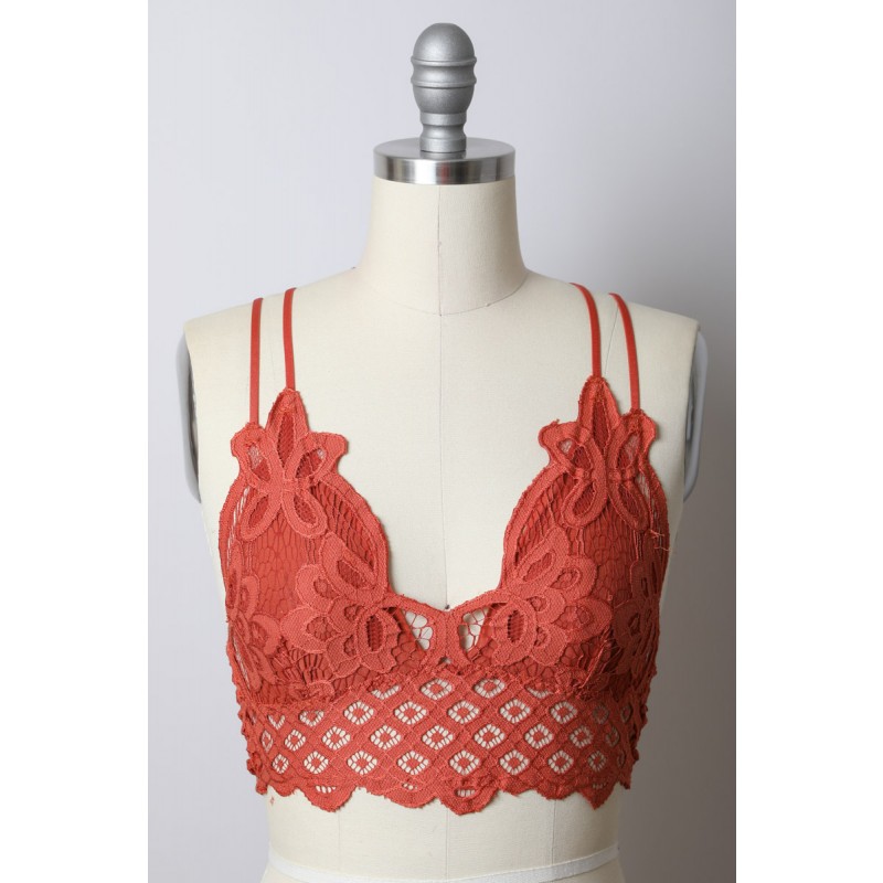 GA-5448 Grace Girl Crochet Dentelle Dentelle Longue Bralette la plus populaire en 2020