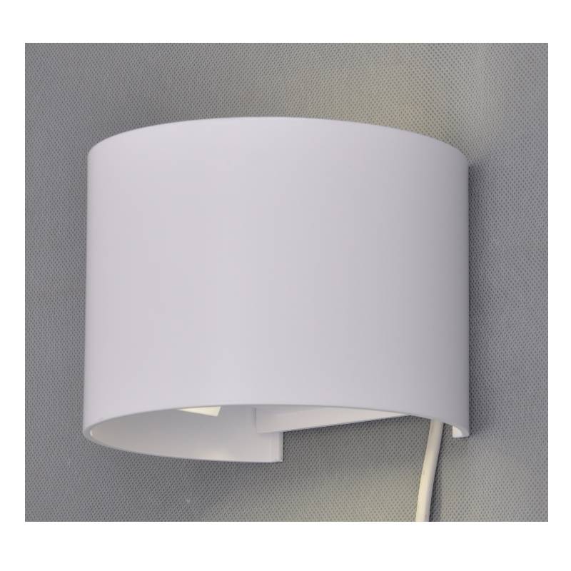 Lampe à paroi d 'arc extérieur de del avec lecteur de del, allumée en haut et en bas