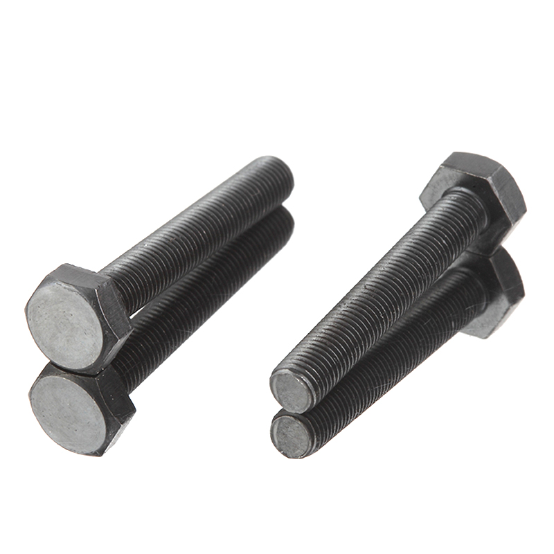 Taille du boulon UNC - unf à tête hexagonale d 'oxyde noir
