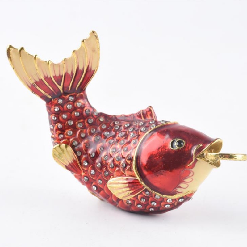 Golden Fish Decoration mascotte Home costume inauguration Qiao Qian Qian Marriage gift