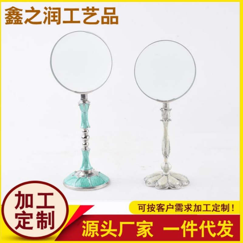 Modern Creative home decoration, salon, Zinc Alloy process, Library, exhibition, metal loupe