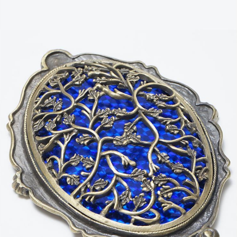 Creative Home loupe maquillage miroir Metal Process maquillage miroir d 'anniversaire cadeau de mariage