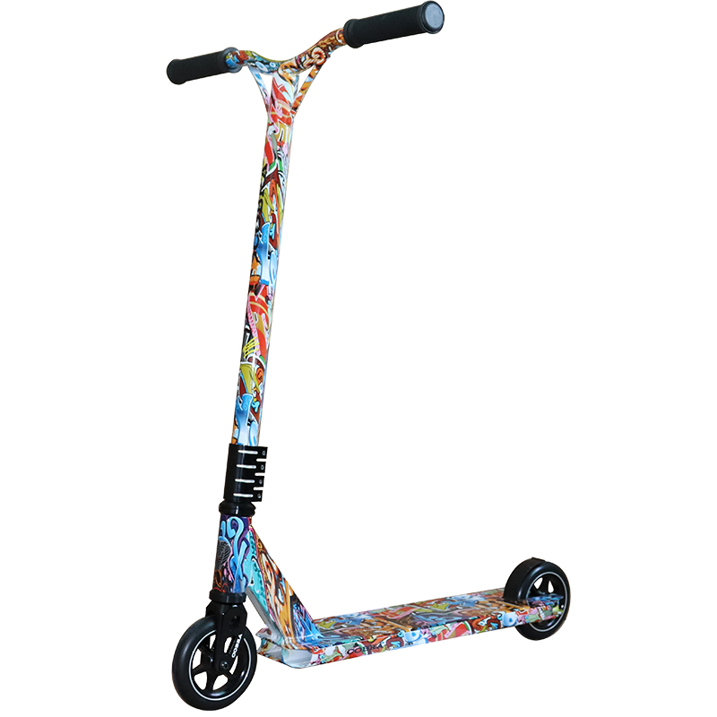 Trottinette acrobatique de 110 mm (graffiti)